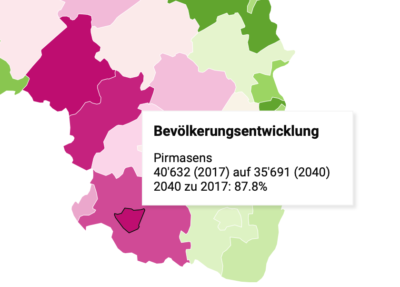 Wo die Zahl der Bewohner in Rheinland-Pfalz künftig sinkt – und wo sie steigt