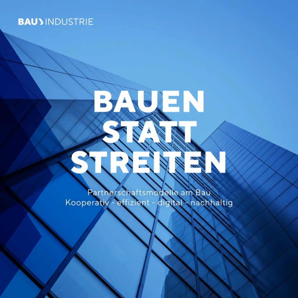Broschüre gibt Überblick über Partnerschaftsmodelle bei Bauvorhaben