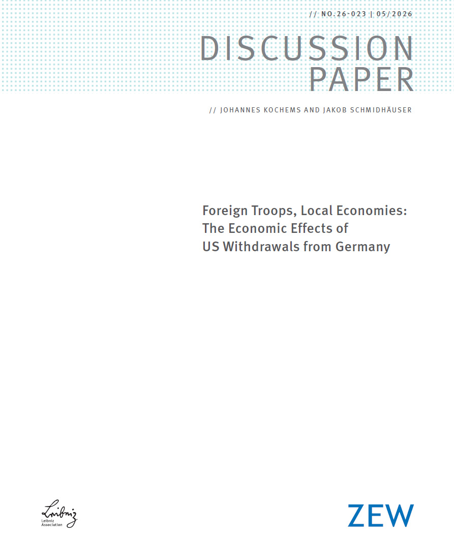 Cover ZEW-Studie